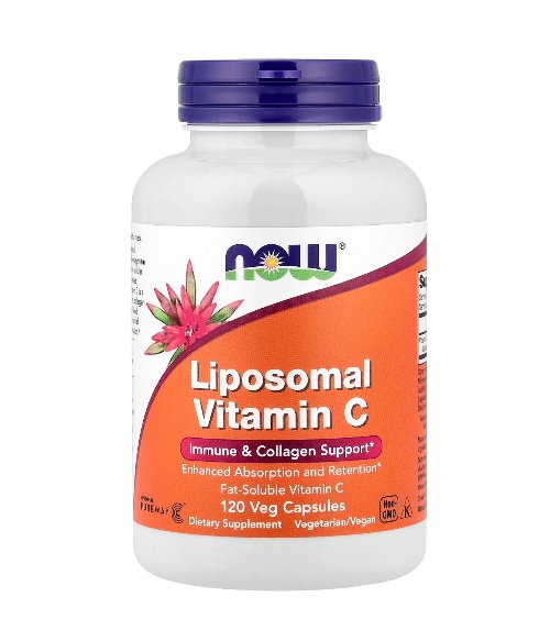 HealthMora-Liposomal Vitamin C, 120 Veg Capsules (500 mg per Capsule)-image-01