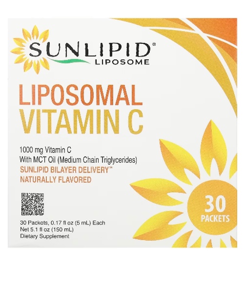 HealthMora-Liposomal Vitamin C with MCT Oil, 30 Packets-image-01