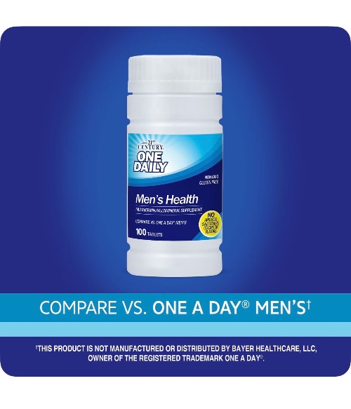 One Daily, Men's Health, 100 Tablets-image