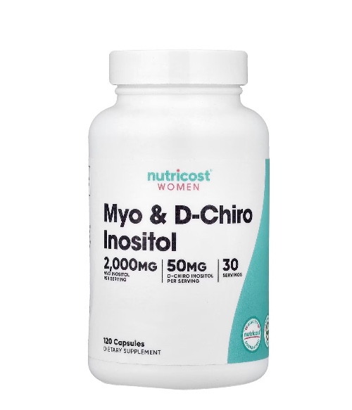 HealthMora-Women, Myo & D-Chiro Inositol, 120 Capsules-image-01